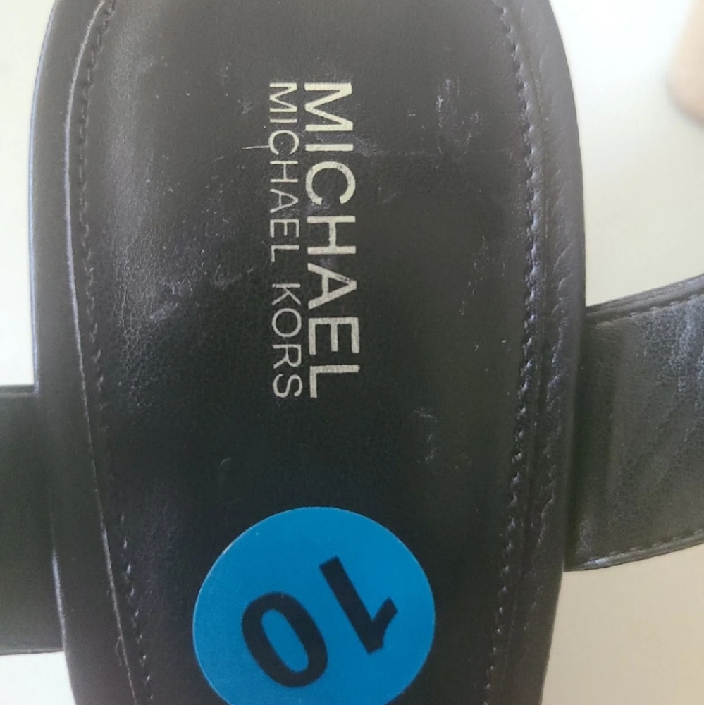 NWOB WOMEN'S Michael Kors Jill Espadrille Wedge Sandals - Picture 9 of 9